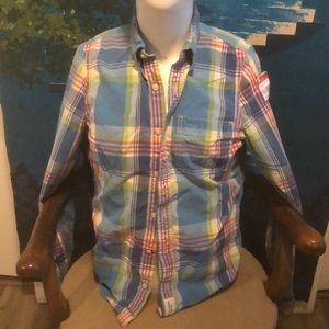 Abercrombie and Fitch Plaid Button Down